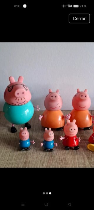 Muñecos Peppa Pig