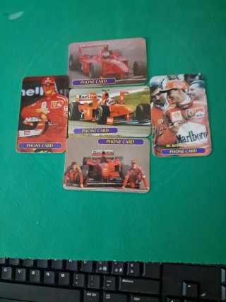 Schede telefoniche Ferrari F1