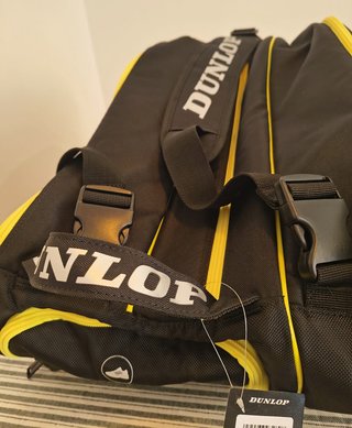Paletero Dunlop Elite Black/Yellow (a estrenar)