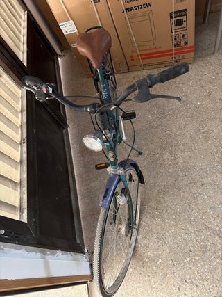 Bicicleta Clásica Azul