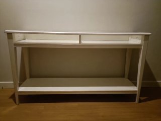 Consola recibidor Liatorp Ikea blanco