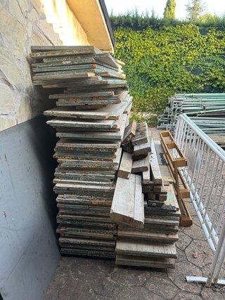 Tableros tricapa de encofrado de madera