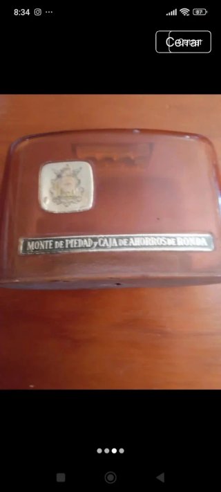 Hucha Vintage Caja de Ahorros de Ronda