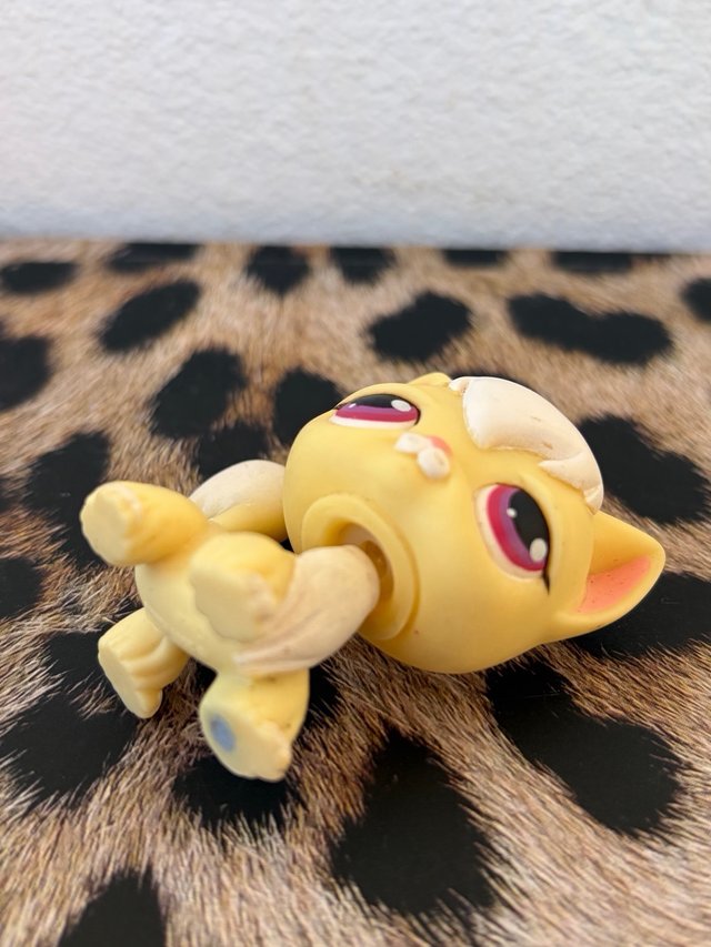 LPS #364 Yellow Angora Cat | Authentic