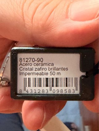 Reloj Sandoz Mujer Blanco y plateado nuevo