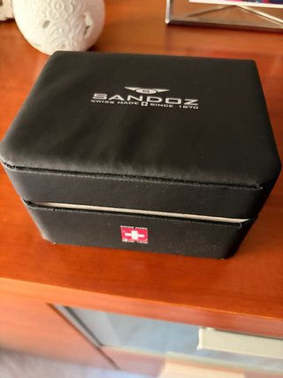 Reloj Sandoz Mujer Blanco y plateado nuevo