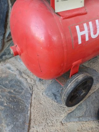 Compresor de aire Hurricane con ruedas