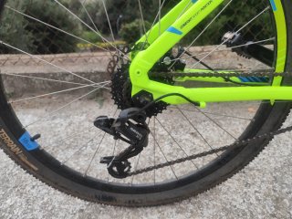 Bicicleta Rockrider ST 520 Verde