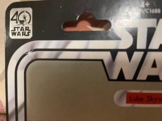 Figura Star Wars Luke Skywalker 40 Aniversario