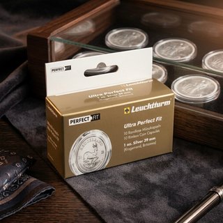 Pack 10 Cápsulas Monedas 39mm Perfect Fit