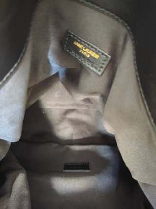 Bolso YSL Jamie medio cuero negro original