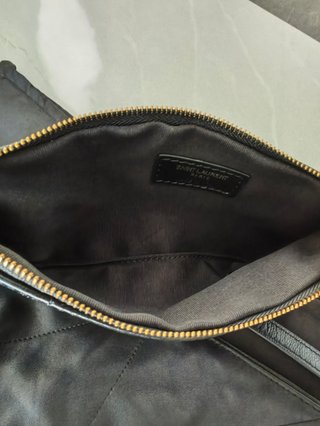Bolso YSL Jamie medio cuero negro original