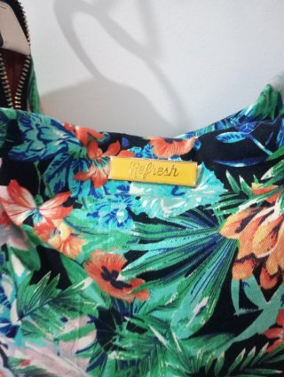 Bolso Refresh floral tela