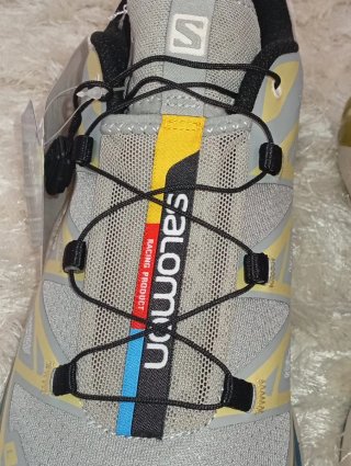 Zapatillas Salomon Running Gris/Amarillo