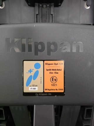 Silla Coche Klippan Opti129 ACM