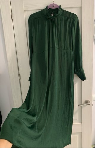 Vestido verde talla XL