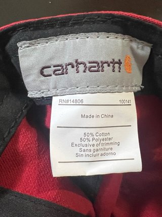 Gorra Carhartt Roja Sin Estrenar