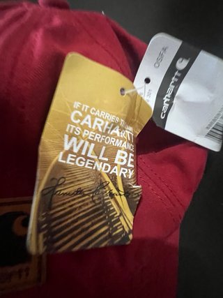 Gorra Carhartt Roja Sin Estrenar