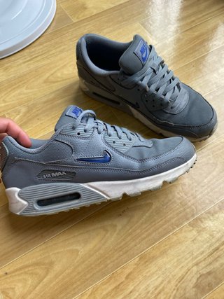 Nike Air Max grises y azules