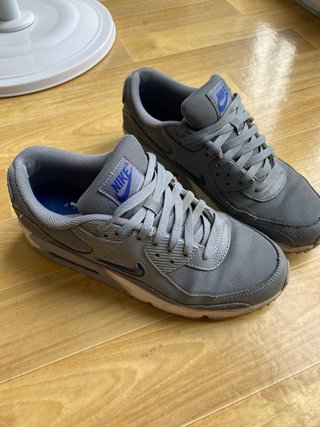 Nike Air Max grises y azules