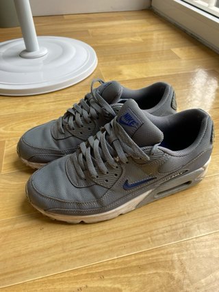 Nike Air Max grises y azules