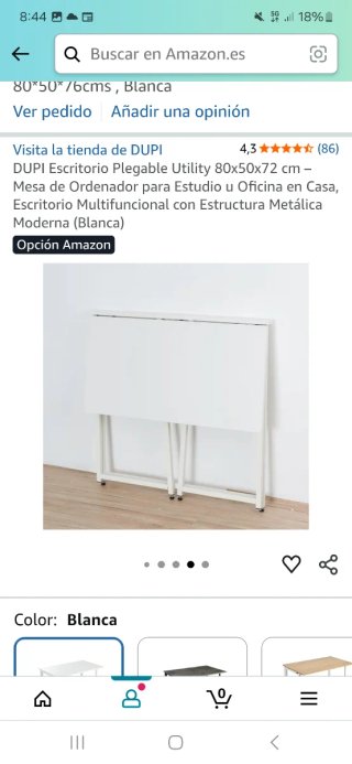 Escritorio Plegable DUPI Blanco