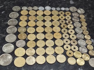 Lote monedas pre-Euro.