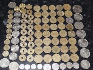 Lote monedas pre-Euro.