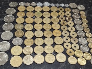 Lote monedas pre-Euro.
