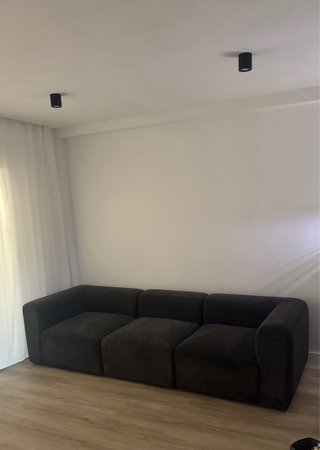 Sofá modular gris oscuro