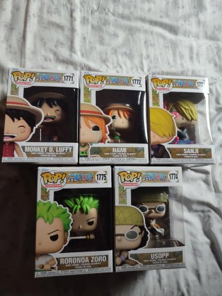 Funko Pop! One Piece (5 figuras)