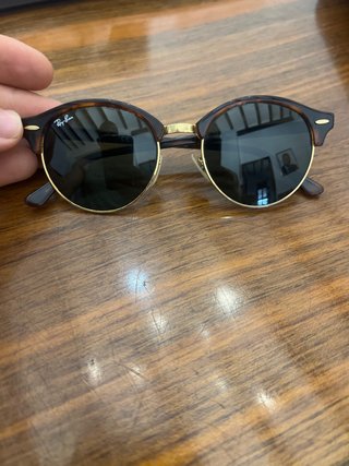 Gafas de sol Ray-Ban Clubmaster Marrones y Doradas