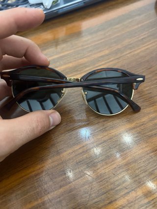 Gafas de sol Ray-Ban Clubmaster Marrones y Doradas