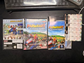 Caja y manual Mario Kart Double Dash!! GameCube