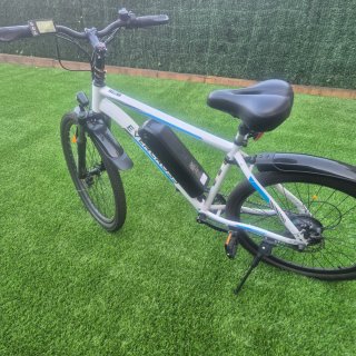 Bicicleta Eléctrica Evercross Blanca