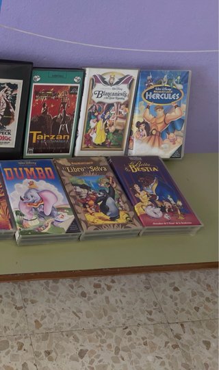 Lote 13 Películas VHS Disney Infantiles