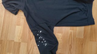 Chandal Sp5der Negra y Blanca