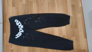 Chandal Sp5der Negra y Blanca