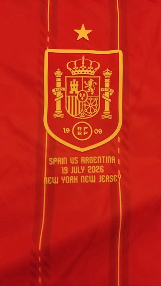 Camiseta España Final Mundial 2026