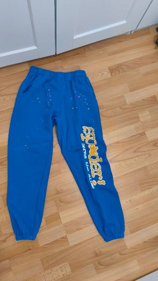 Chandal Sp5der Azul y Amarillo