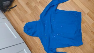Chandal Sp5der Azul y Amarillo