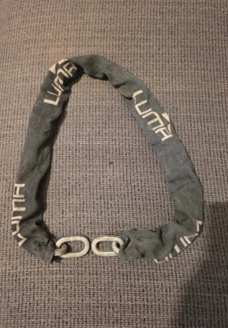 Cadena Antirrobo LUMA Gris