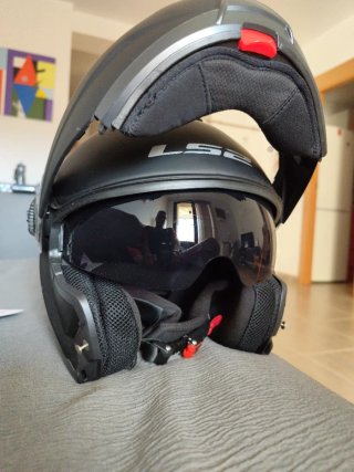Casco Modular LS2 Strobe Negro