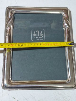 Portarretratos JORSIL Plata 22x28 cm Nuevo