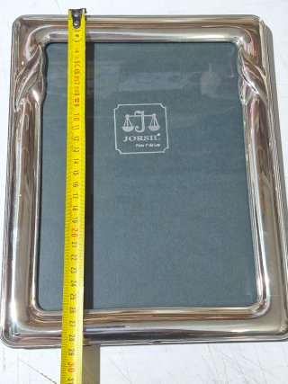 Portarretratos JORSIL Plata 22x28 cm Nuevo