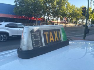 Taxímetro Saludes LED