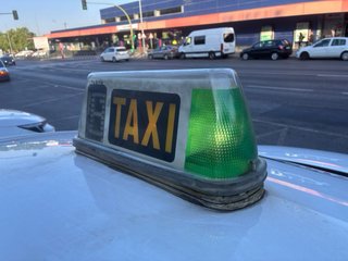 Taxímetro Saludes LED