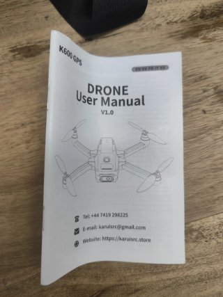 Dron KARRIG Negro/Gris