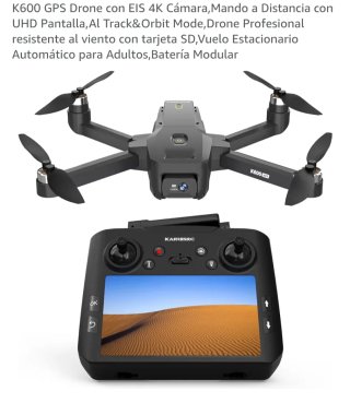 Dron KARRIG Negro/Gris