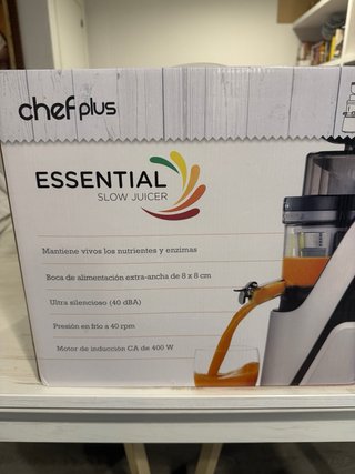 Extractor de zumos Slow Juicer prensado en frío